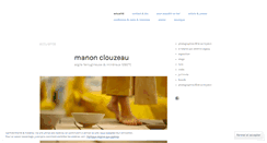 Desktop Screenshot of manonclouzeau.com