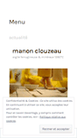 Mobile Screenshot of manonclouzeau.com